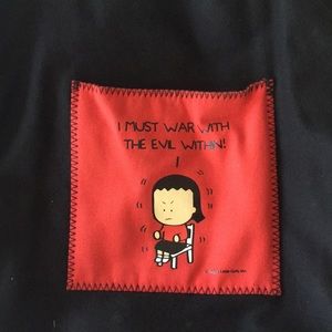 Angry Little Girls by Lela Lee tote bag. Rare edition.